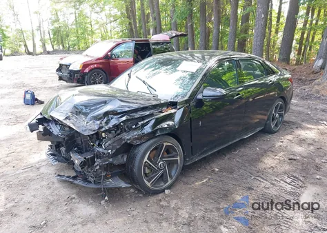 2023 Hyundai Elantra N Line из США, поврежденный, VIN KMHLR4AF3PU411937